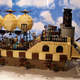 Illustration for article titled Steampunk LEGO Jabba Barge, Slave I and Other Amazing Steam Wars Models